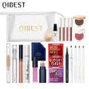 QIBEST Professional Makeup Kit All In One Cosmetics Set Lipstick Eyeshadow Mascara Concealer Eyebrow  Women Make Up Set Gift