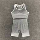 women yoga set gym clothing Female Sport fitness suit Running Clothes yoga top+   Leggings women Seamless gym yoga bra suits