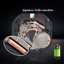 BOBO BIRD Hombres Relojes de pulsera Movimiento de cuarzo Calendario completo Reloj de madera Semana Pantalla relogio masculino en caja de regalo