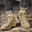 Brand Men Boots Tactical Military Combat Boots Outdoor Hiking Boots Winter Shoes Light Non-slip Men Desert Boots Ankle Boots