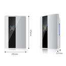 Home 2.2L Dehumidifier Remote Control Large LCD Screen Display Air Dryer Full Shut-Off Purifier