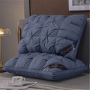 PEIDUO Fluffy Plaid Sleeping Pillow Come Back Home Decorative Pillows Massage Orthopedic Pillow for Hotel Home Beding pillow