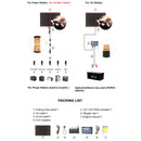 Dokio 100W 18V Flexible Black Solar Panels China Foldable 12V Controller 100 Watt Panels Solar For Car Battery