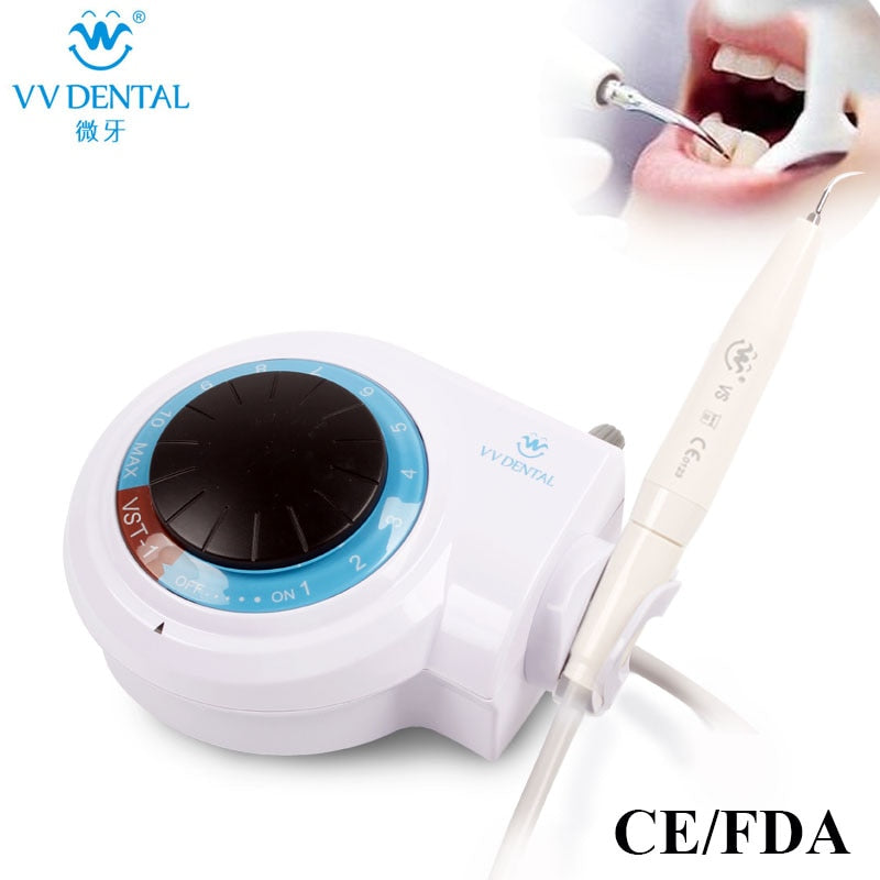 Kits de instrumentos dentales ultrasónicos eléctricos, escalador sónico, pieza de mano Dental con 5 puntas, Kit de instrumentos de higiene bucal, herramientas dentales