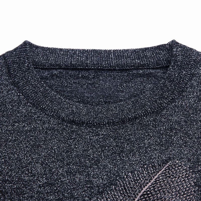 2022 Neue Modemarke Pullover Für Herren Pullover Oansatz Slim Fit Pullover Strickwaren Warme Winter Koreanische Art Lässige Herrenkleidung