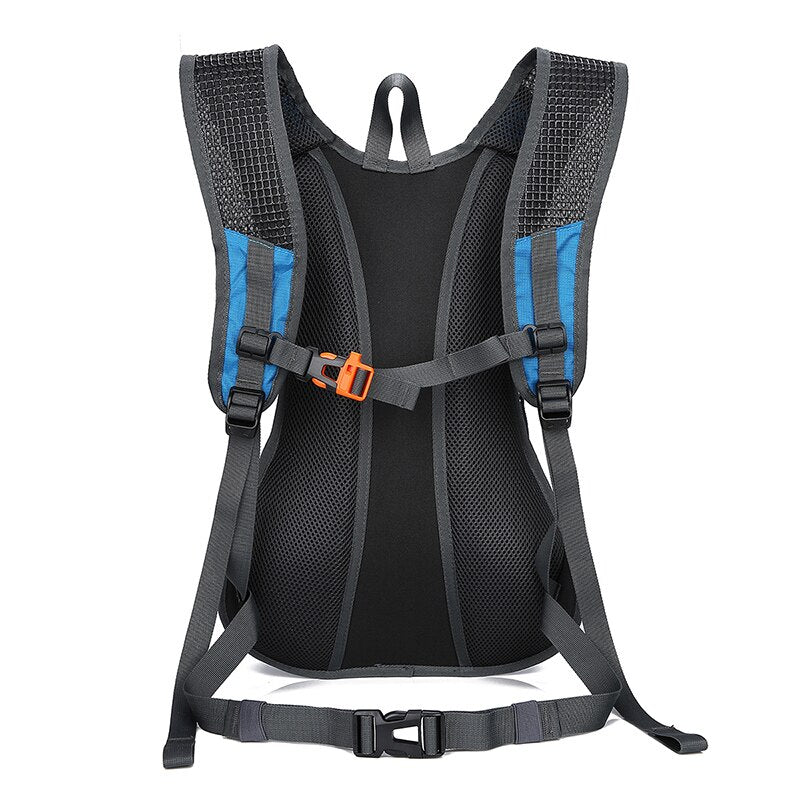 15L Outdoor Sport Cycling Climbing Water Bag Hydration Backpack UltraLight Rucksack Hiking Bike Riding Pack Bladder Knapsack