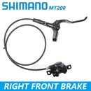 Shimano BR BL MT200 freno de bicicleta MTB freno de disco hidráulico 750/800/1350/1450/1500mm frenos de abrazadera de montaña actualizado MT315
