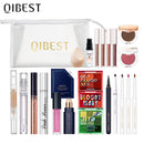QIBEST Professional Makeup Kit All In One Cosmetics Set Lipstick Eyeshadow Mascara Concealer Eyebrow  Women Make Up Set Gift