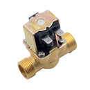 3/4 "1/2" DC 24V AC 220V DC12V Válvula magnética solenoide eléctrica Latón normalmente cerrado para control de agua