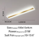 Acrílico Pasillo led luces de techo para sala de estar Plafond hogar Iluminación lámpara de techo homhome accesorios de iluminación Balcón moderno