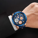 reloj hombre BOAMIGO 2020 military Fashion Men Watches Top Brand Luxury big  Sports digital analog leather Quartz Watch for Men