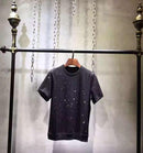 Hot drill t-shirt   European style spring and summer   men&