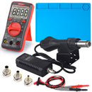 JCD Hot air gun 8858 Micro Rework soldering station LED Digital Hair dryer for soldering 750W Heat Gun welding repair tools