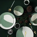 Juego de vajilla de fibra de bambú respetuosa con el medio ambiente, platos ligeros de bambú, juego de vajilla, cuenco, taza para fiesta, Camping, Día de la madre