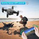 New Mini Drone V2 1080P HD Camera WiFi Fpv Air Pressure Altitude Hold Foldable Quadcopter RC Drone Kid Toy GIft