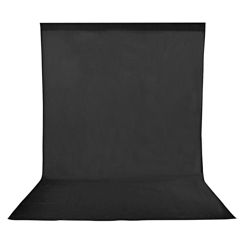 3X1/2/3/4/6M Photography Backdrops Polyester Cotton Photo Studio Backdrop Green Screen Chromakey Photo Shoot Background 6 Colors