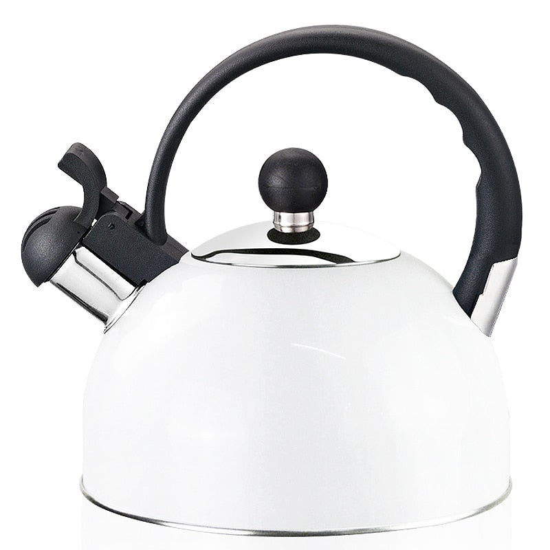 Chaleira Whistling Kettle For Gas Stove Bouilloire 2.2L Stainless Steel Whistle Tea Kettle Water Bottle RU