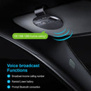 JaJaBor Bluetooth Car Kit Handsfree Bluetooth 5.0 Speakerphone Wireless MP3 Music Player with Microphone Auto Power On / Connect