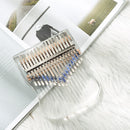Kalimba thumb piano crystal transparent mini finger piano kabalin beginner 17-tone kalimba21-tone