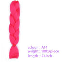 Black Star Hair Ombre Jumbo Braiding Hair Extensions 24 Inch Twist Braids Synthetic Hair Fiber for Twist Braiding for Women