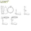 Looen Embroidery Hoop Embroidery Stand Hoop Wood Embroidery and Cross Stitch Hoop Set Ring Frame Adjustable Sewing Tools 1pc