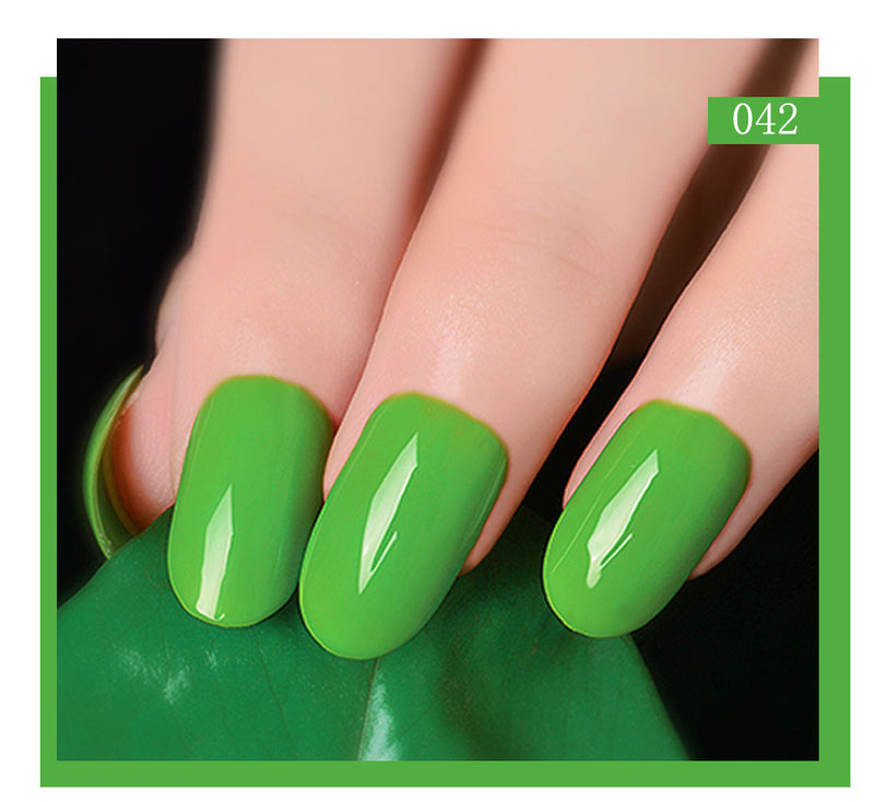 Beautilux Nagellack-Set Green Color Collection Neon Nails Art Gels Varnish Lot Soak Off UV LED Nail Lacquer Set 10ml x6pcs