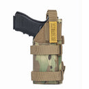 OneTigris Tactical Gun Holster Molle Modular Belt Pistol Holster for Right Handed Shooters Glock 17 19 22 23 31 32 34 35