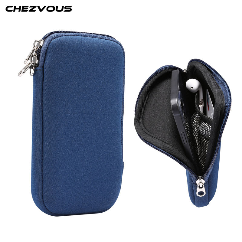 Universal 4.7-7.2&#39;&#39; Life Waterproof Phone Bag Pouch for iPhone Samsung Huawei Xiaomi Shockproof Phone Case with Shoulder Strap