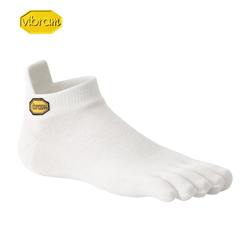 Vibram Fünf-Zehen-Socken Five Fingers Herren Damen Frühling Sommer Outdoor Freizeit Schweißabsorbierend Sport Low Tube Solid Basketball