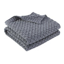 Baby Blankets Knitted Newborn Muslin Swaddle Wrap Envelopes Blankets Super Soft Solid Infant Kids Stroller Bed Sofa Quilt 100*80