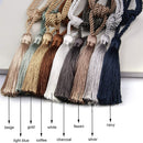 1PC Curain Tiebacks  With Tassel Curtain Clips Rope Tie Backs holdbacks Home Accessories Decorative
