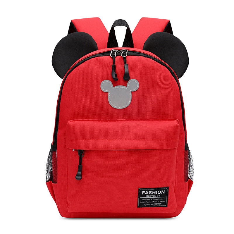 Mochila de dibujos animados para niños de Mickey Minnie, mochilas pequeñas de jardín de infantes, mochilas escolares informales de moda de viaje para niños, 2019 BAG0012