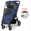 Universal Winter Thicken Stroller Pushchair Sunshade Rain Cover Wind Dust Shield Full Cover Baby Strollers Pushchairs Raincoat