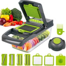Multifunctional Vegetable Cutter Fruit Slicer Grater Shredders Drain Basket Slicers 8 In 1 Gadgets Kitchen Accessories