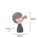 Bonito ramo creativo para niña, adornos, escultura, estatua, regalos, sala de estar, mueble de TV, arreglo floral, decoración moderna para el hogar