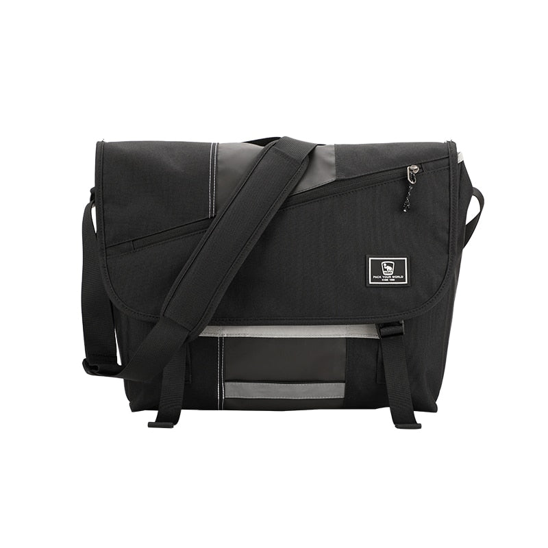 OIWAS Fashion Men Crossbody Messenger Bag 14 Inch Laptop Shoulder Bags Men Casual Sling SchoolBag Briefcase Travel Handbag