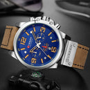 Curren Mens Watch Top Brand Luxury Brand Military Sports Wristwatch Leather Strap Quartz Waterproof Clock Relogio Masculino 8314