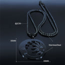 Witchcraft Moon and Sun Stainless Steel Necklaces Pendants Women Silver Color Necklaces Jewelry colgantes mujer moda N611S03