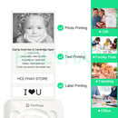 Peripage A6 304dpi Mini Pocket Printer Bluetooth Thermal Photo PrinterRed Brown Yellow for Mobile Phone Android IOS Gift