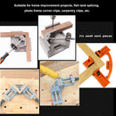 Abrazadera de esquina de 90 grados, Clip de ángulo recto, abrazaderas de plástico de un solo mango, abrazaderas de doble mango para enmarcar carpintería, herramientas de sujeción de fotos