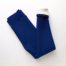 SALSPOR 2XL, mallas gruesas cálidas de invierno para mujer, ropa de lana polar para mujer, pantalones de terciopelo de Cachemira de piel de cordero, pantalones elásticos S-2XL