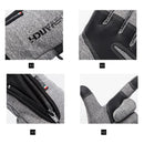 Moto Touch Screen Motorbike Racing Riding Gloves Winter Motorcycle Gloves Winter Thermal Fleece Lined Waterproof Heated Guantes