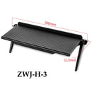 Estante de escritorio KAYQEE, estante de pantalla ajustable, soporte de almacenamiento superior de TV para dispositivos de transmisión, caja de medios, altavoces, decoración del hogar