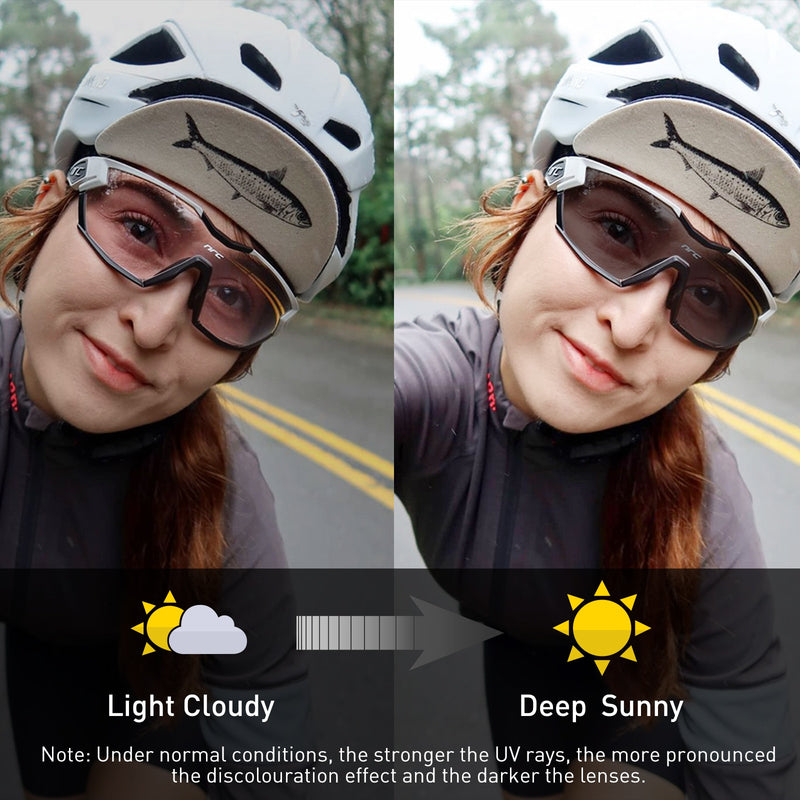 2022 NRC P-Ride Photochrome Radfahren Brille Mann Mountainbike Fahrrad Sport Radfahren Sonnenbrille MTB Radfahren Brillen Frau