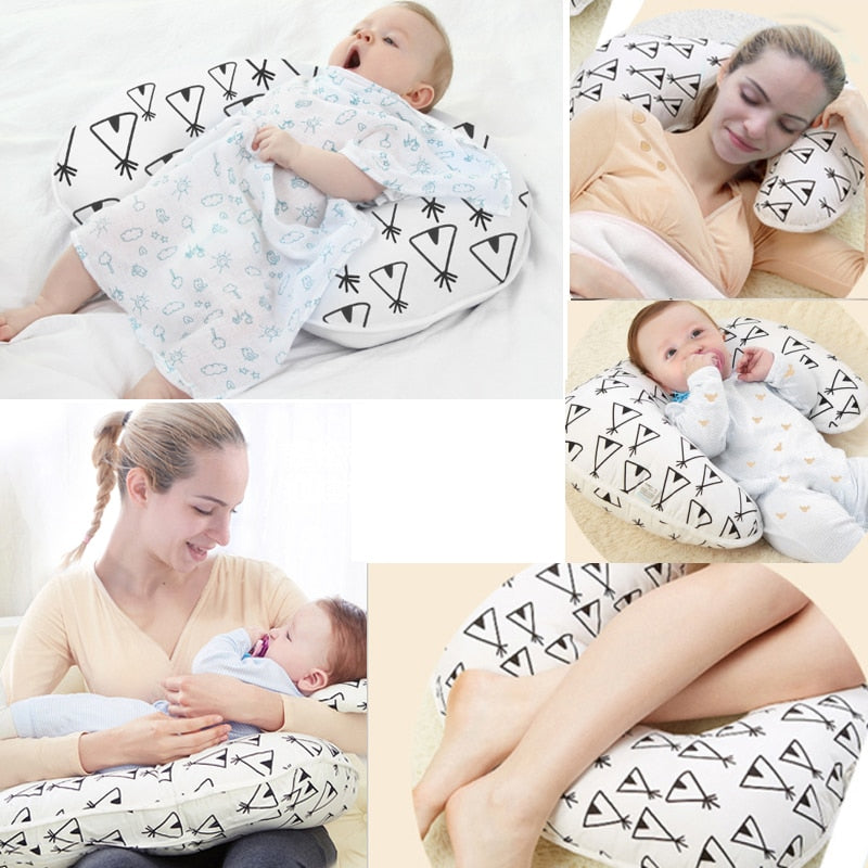 Baby Nursing Breastfeeding Maternity Pillow U-shaped Newborn Baby Care Maternity Slipcover Support Feeding Cushion Head Cover