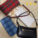 Women Vintage Shoulder Bag Canvas Small Shoulder Bag Ladys Fashion Subaxillary Bags Luxury Style Handbag Bella