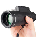 40X60 Zoom Monocular Telescope Clear Weak Night Vision Pocket Telescope With Smart Phone Holder For Camping Scope Binoculars