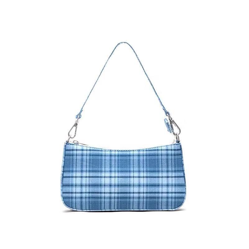 Women Vintage Shoulder Bag Canvas Small Shoulder Bag Ladys Fashion Subaxillary Bags Luxury Style Handbag Bella