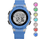 SYNOKE Band Watches For Kids Girls 50M Waterproof Digital Electronic Watch Kid Student Sport Style Colorful luminous Clock Hours