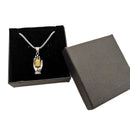 2021 New 2 Ton 316L Edelstahl Buddhsim Buddha Hand Anhänger Halskette Herren Religion Buddha Buddhismus Halskette religiös